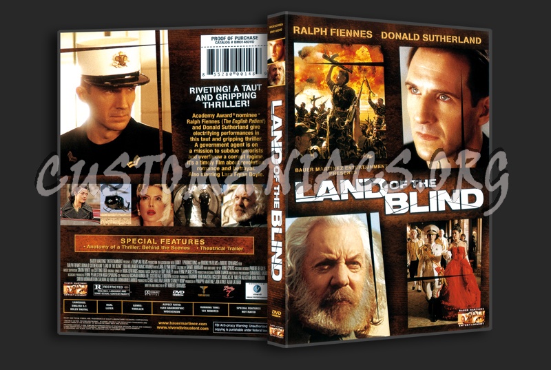 Land Of The Blind dvd cover