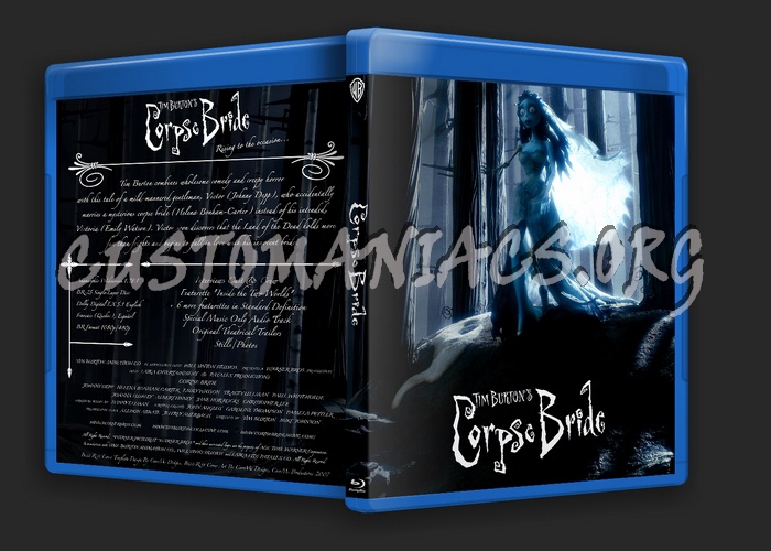 Corpse Bride blu-ray cover