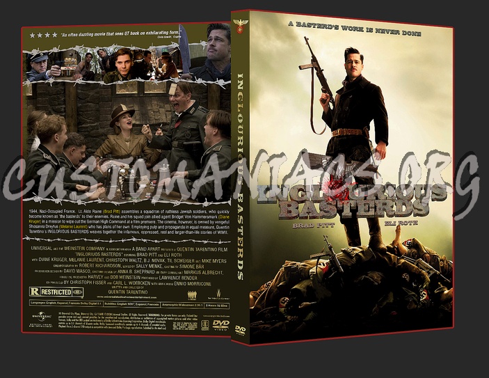 Inglourious Basterds dvd cover