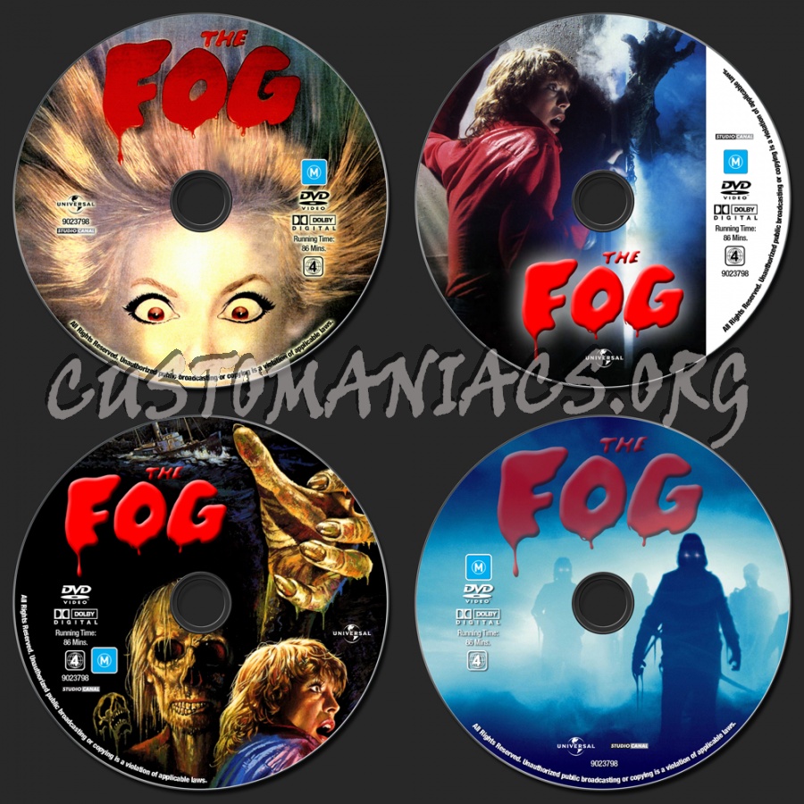 The Fog dvd label