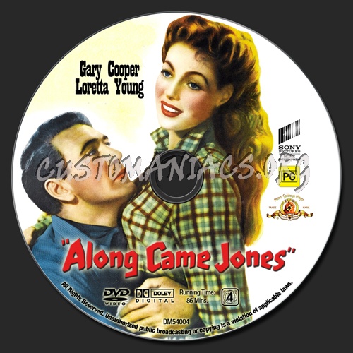 Along Came Jones dvd label