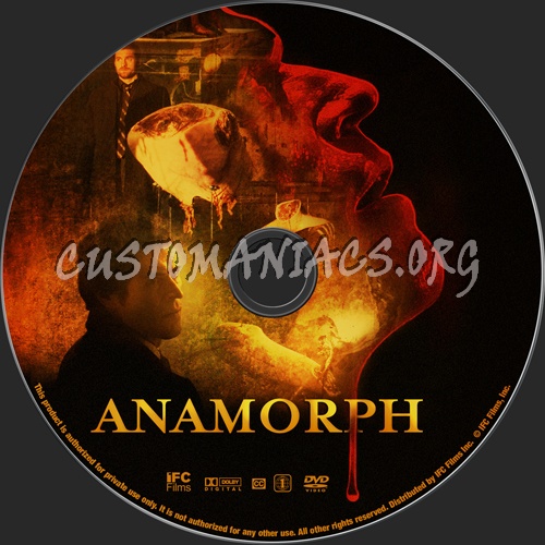 Anamorph dvd label