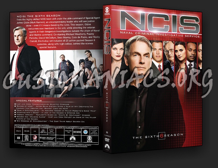 NCIS Season 6 dvd cover