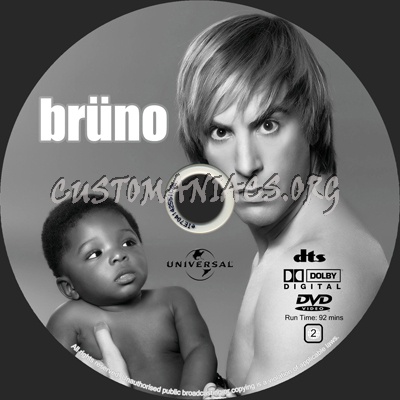 Bruno dvd label