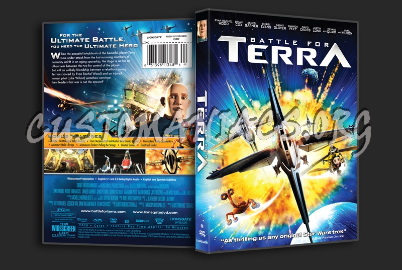 Battle for Terra dvd cover