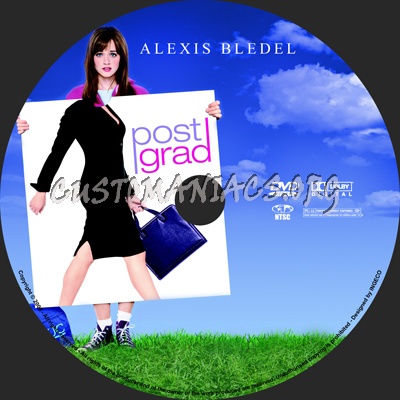 Post Grad dvd label