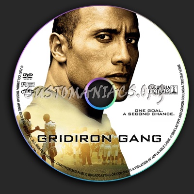 Gridiron Gang dvd label