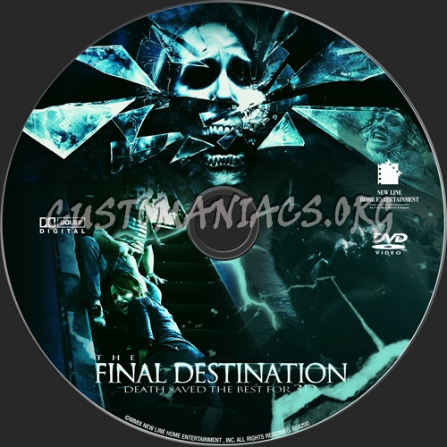 The Final Destination dvd label