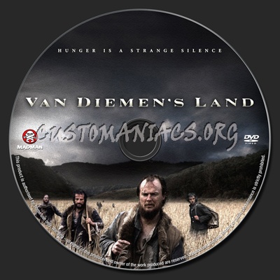 Van Diemen's Land dvd label