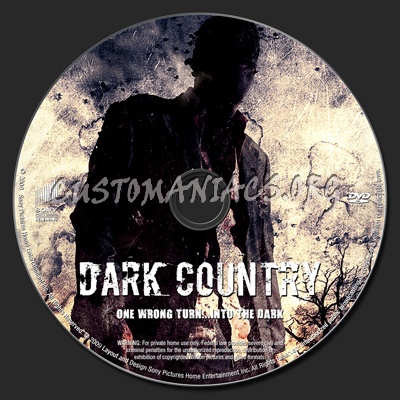 Dark Country dvd label