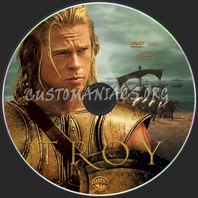 Troy dvd label