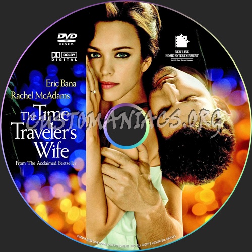 The Time Traveler's Wife dvd label