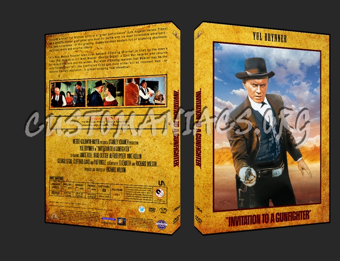 Invitation To A Gunfighter 1964 dvd cover