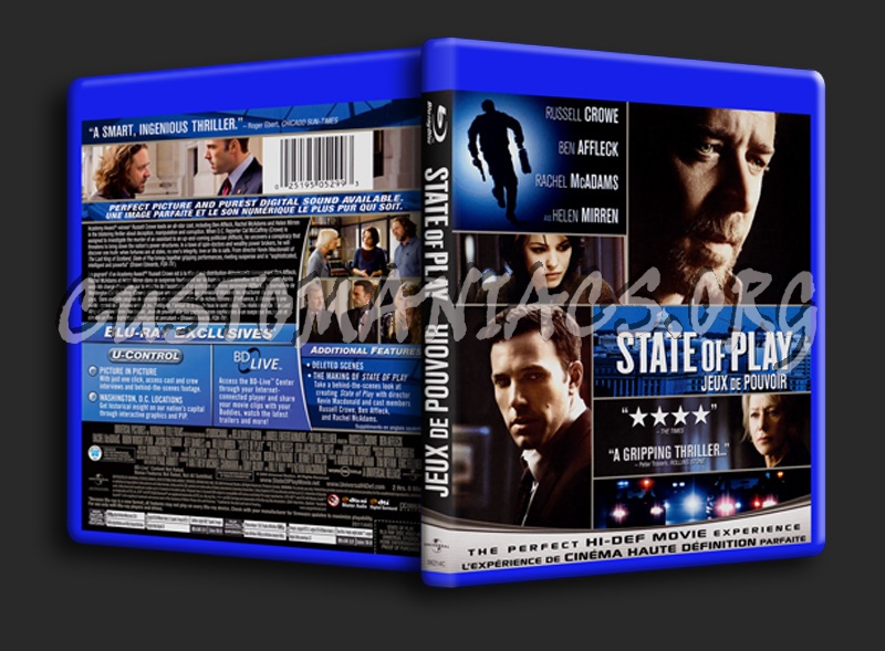 State of Play blu-ray cover - DVD Covers & Labels by Customaniacs, id ...