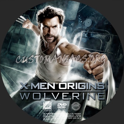 Wolverine dvd label