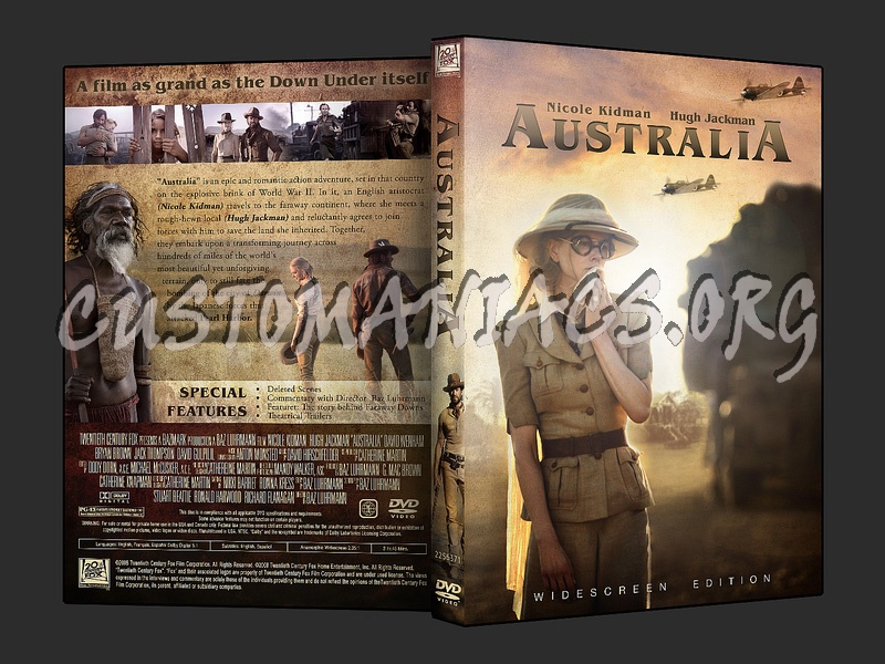 Australia dvd cover