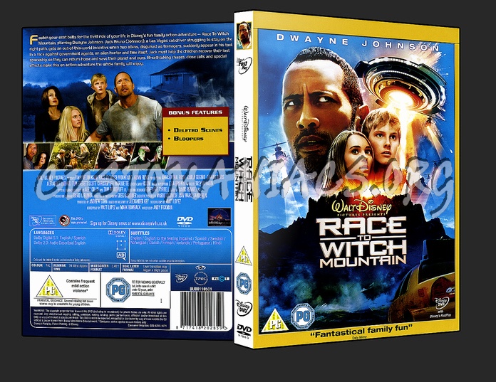 Race To Witch Mountain dvd cover