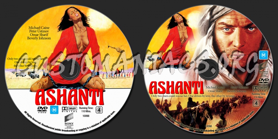 Ashanti dvd label