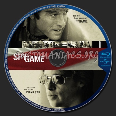 Spy Game blu-ray label