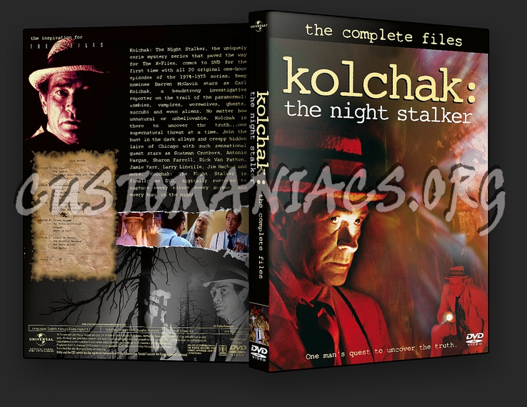 Kolchak The Night Stalker dvd cover