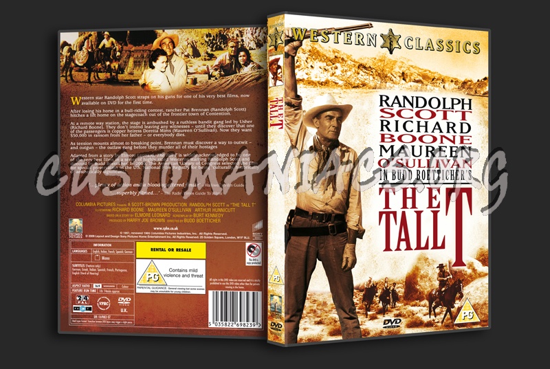 The Tall T dvd cover