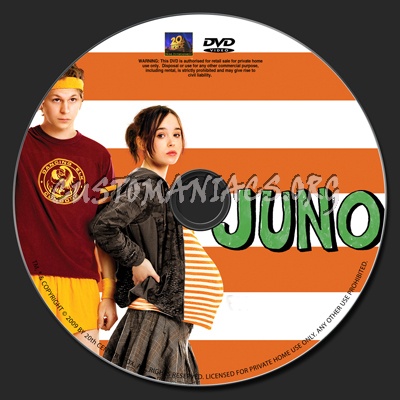 Juno dvd label