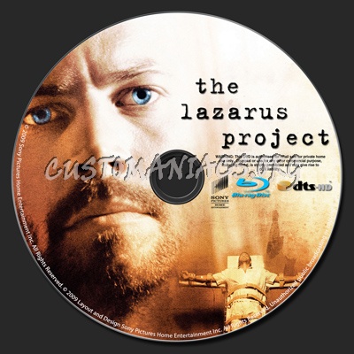 The Lazarus Project blu-ray label