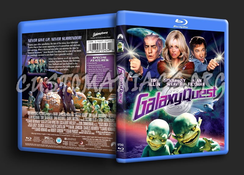 Galaxy Quest blu-ray cover