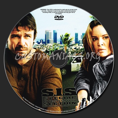 Sis dvd label