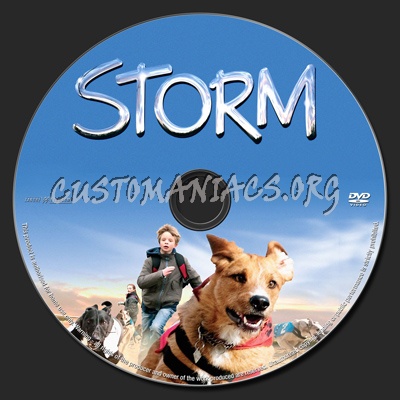 Storm dvd label