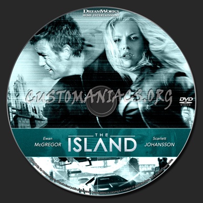 The Island dvd label