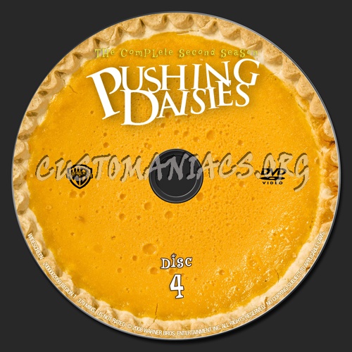 Pushing Daisies Season Two dvd label