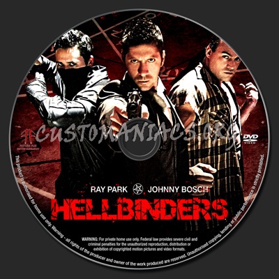 Hellbinders dvd label