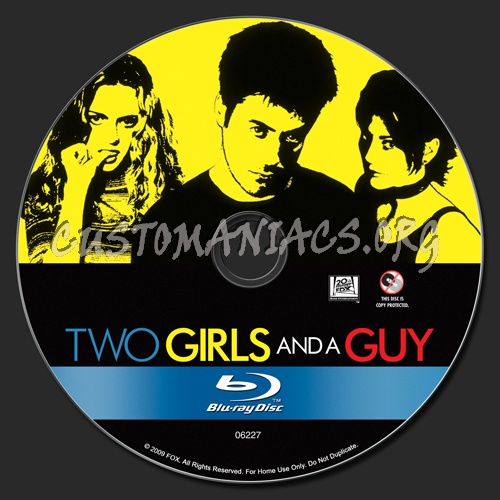 Two Girls and a Guy blu-ray label