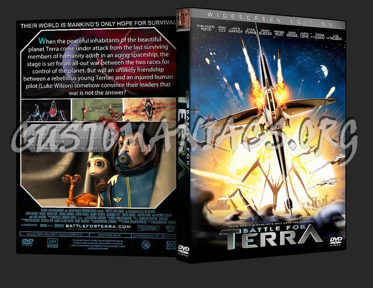 Battle For Terra dvd cover