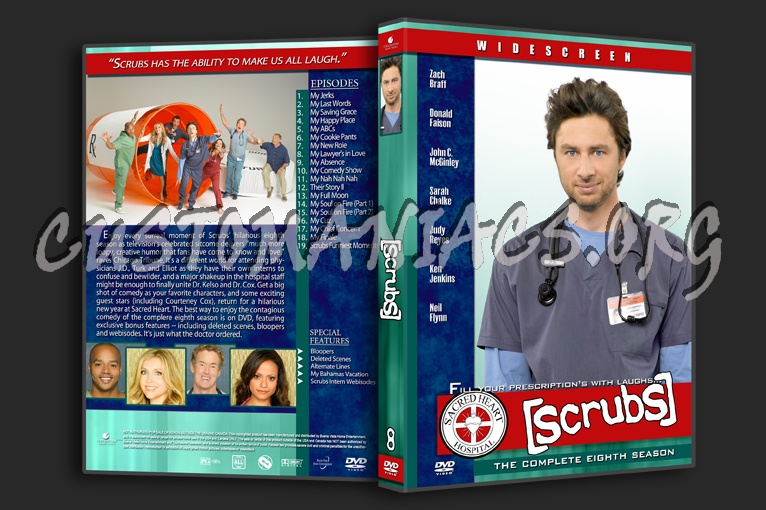 Scrubs dvd cover