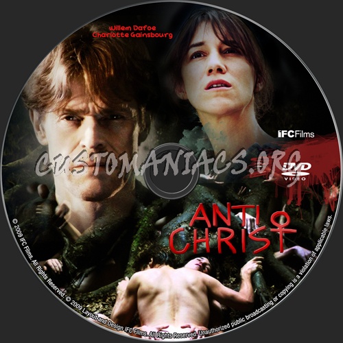 Antichrist dvd label