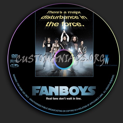 Fanboys dvd label