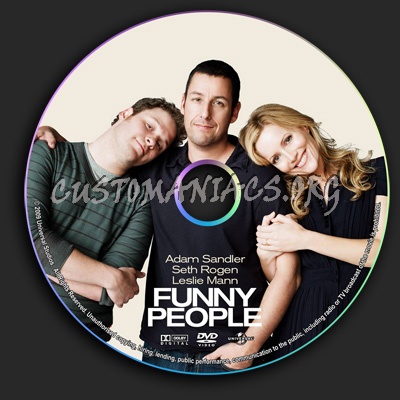 Funny People dvd label