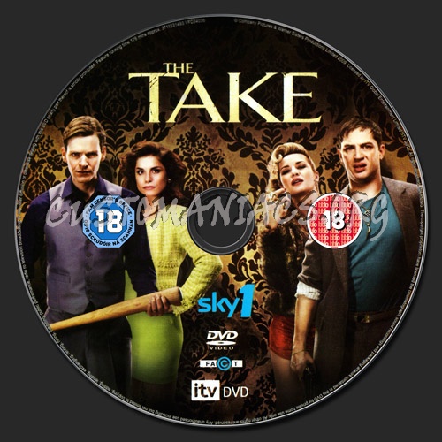 Martina Cole's The Take dvd label