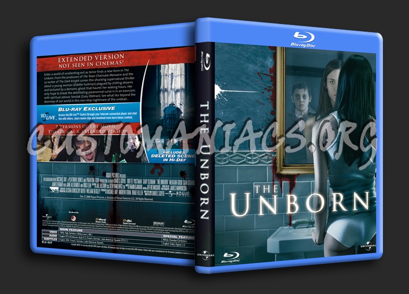 The Unborn blu-ray cover