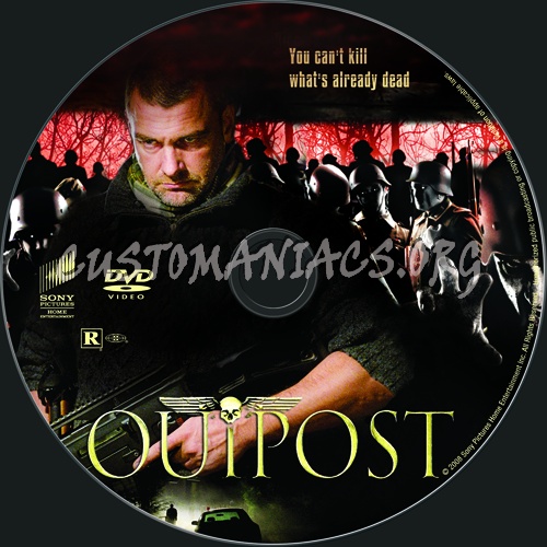 Outpost dvd label