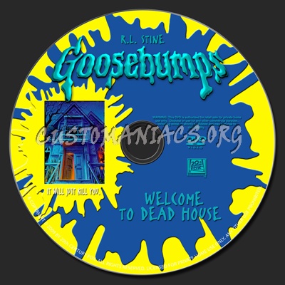 Goosebumps-Welcome To Dead House dvd label