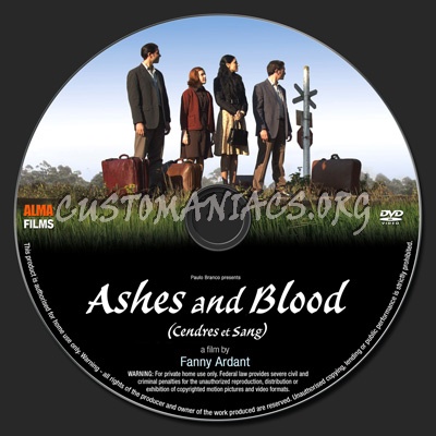 Ashes and Blood dvd label