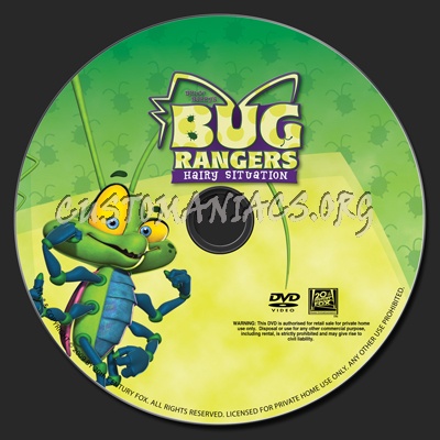 Bug dvd label