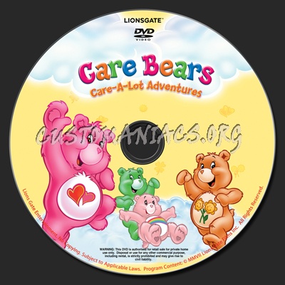 Care Bears-Care.A.Lot.Adventures dvd label