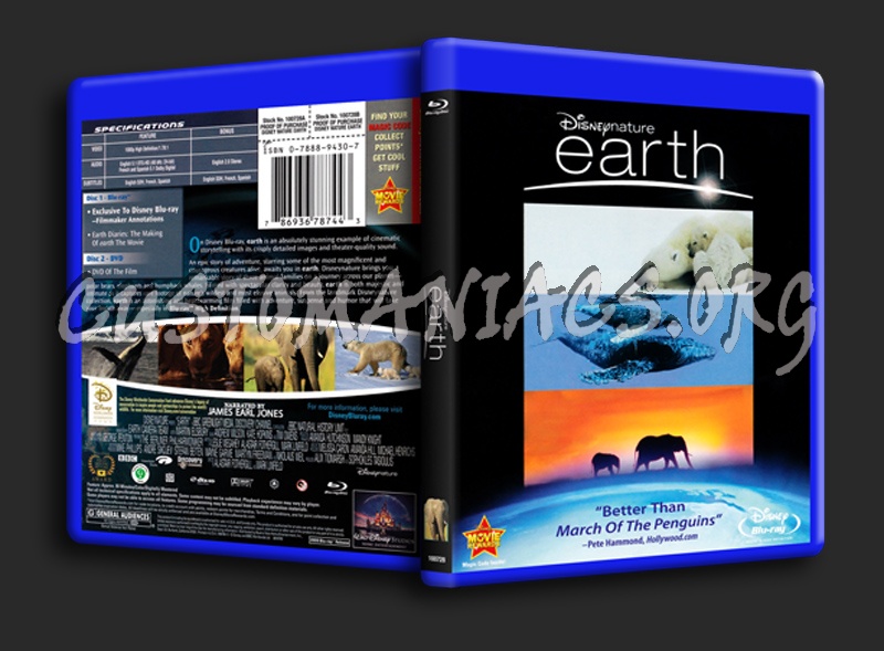 Disney Nature Earth blu-ray cover