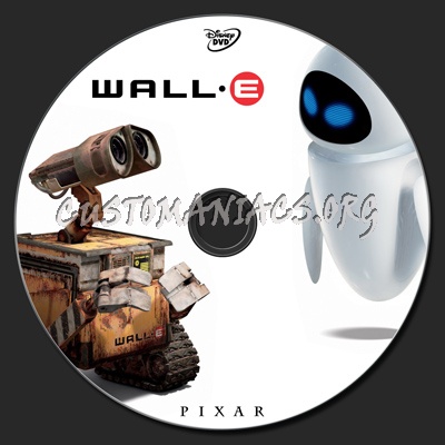 Wall-E dvd label