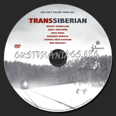 Transsiberian dvd label