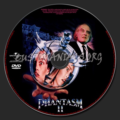 Phantasm II dvd label